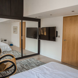 Oak Real Wood Veneer Single Doors - Home Decor