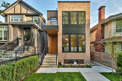 Inspiration for an exterior home remodel in Vancouver