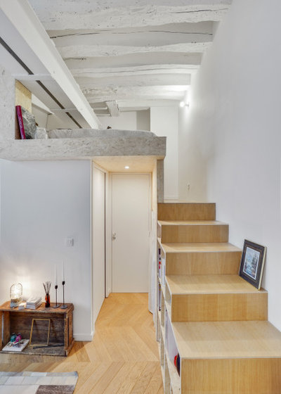 Escalier by samuel crosnier architecte hmonp