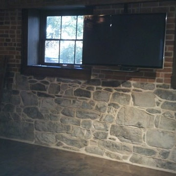 150 year old historic home basement remodel
