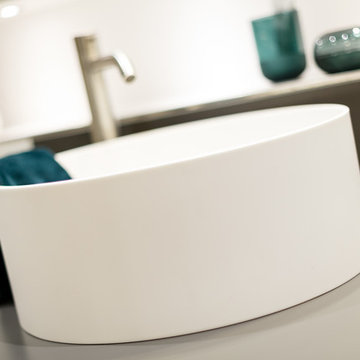 Aufsatzwaschbecken aus Corian