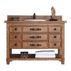 50 Most Por Southwestern Bathroom Vanities For 2018 Houzz James Martin Furniture Malibu 48 Honey Alder Single Vanity Wood Top Bathroom