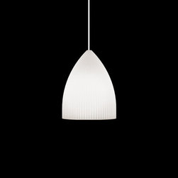 Vita Ripples Slope - SKU: 02044+White - Pendant Lighting