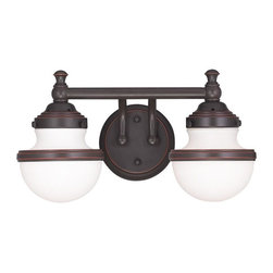 Livex Lighting - Livex Lighting Oldwick Olde Bronze Bath Light 5712-67 - Wall Lighting