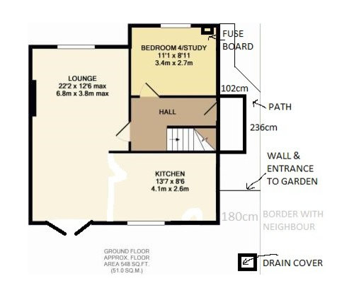 Can we fit a downstairs bathroom on this floorplan? Houzz UK
