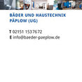 Profilbild von Bäder und Haustechnik Päplow (UG)