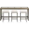 Console Table With Stools Stool UNIVERSAL