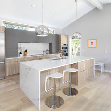 Neutral Contemporary First Floor Remodel