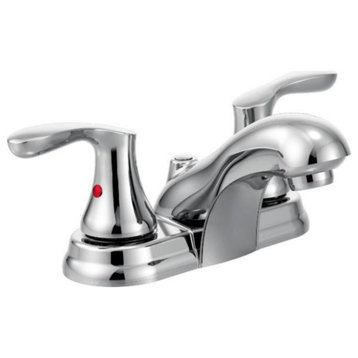 Moen 40225BN 1.2 GPM Double Handle Centerset Bathroom Faucet With Drain Assembly