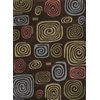 Grant Area Rug, Rectangle, Brown-Multi, 7'9"x9'9"