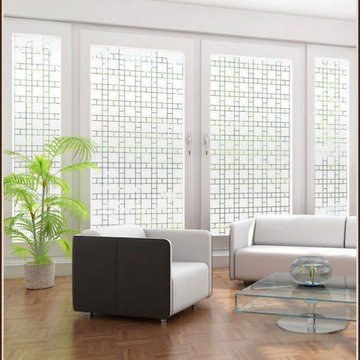 Boardwalk Semi-Privacy Window Film (Static Cling)