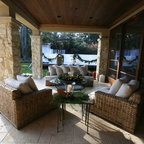 Under Deck Entertainment Space - Traditional - Deck - Newark - by