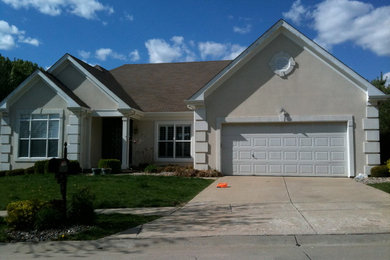 Example of a trendy exterior home design in St Louis
