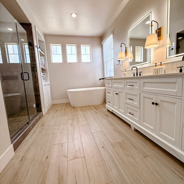 Modern Spa-Inspired Primary Bathroom Transformation