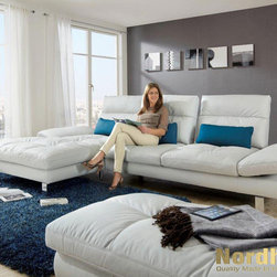 Nicole Sectional Sofa by Nordholtz - $4,785 - Sectional Sofas