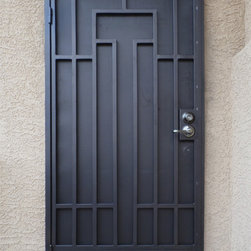 Wrought Iron Security Door - Front Doors