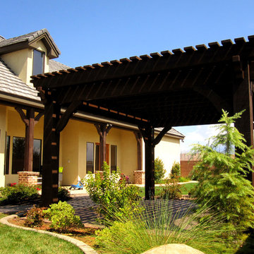 Over Sized Timber Frame Pergola Arbor Gazebo Kits