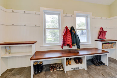 Example of a farmhouse closet design in DC Metro