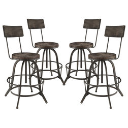 Industrial Bar Stools And Counter Stools by Modway