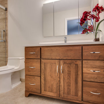 Minimal Modern Master Bathroom