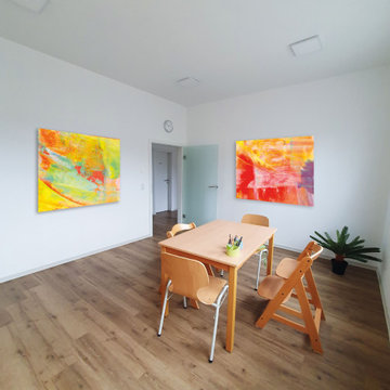Akustik und Kunst für Arztpraxen