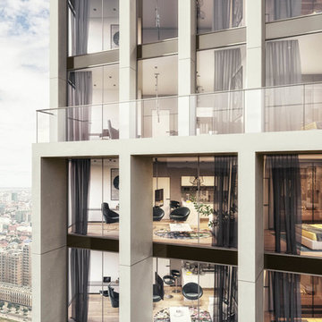 3D Exterior Rendering for an Office Building
