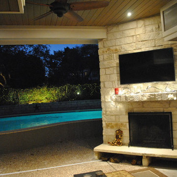 Kamp Covered Patio & Fireplace