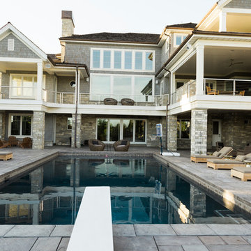 Pool With Diving Board