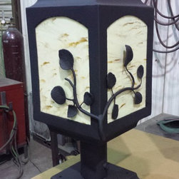 Scroll Gate System - Post Lights