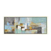 "Rafferty" Framed Oil on Canvas