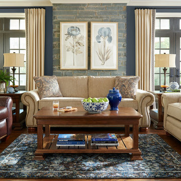 Pembroke Premier Sofa by La-Z-Boy shown in Khaki