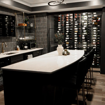 Modern Basement in Pepper Pike