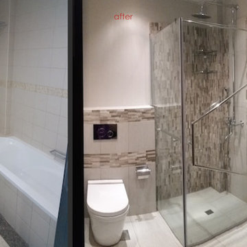 Small apartment remodelling: bathroom, kitchen, furnishing solutions