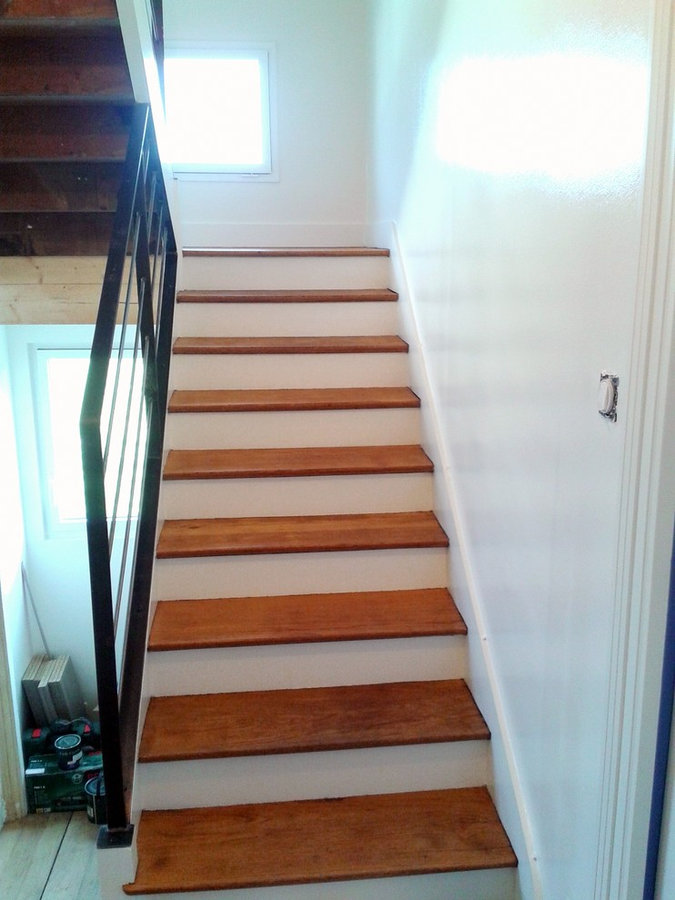 Mise en peinture d'escaliers