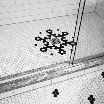 Craftsman Farmhouse Guest Bath