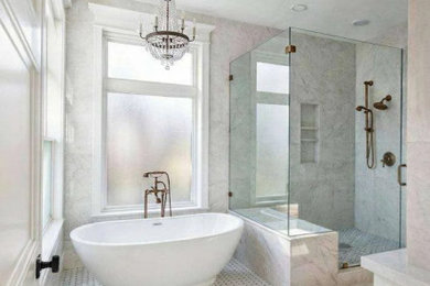 Inspiration for a bathroom remodel in DC Metro