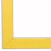 Narrow Flat Yellow Picture Frame, Solid Wood, 16"x20"