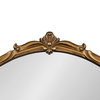 Marchon Framed Wall Mirror, Gold 30" Diameter
