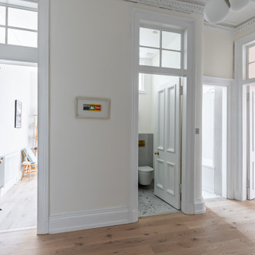 Hallway showing new doorway