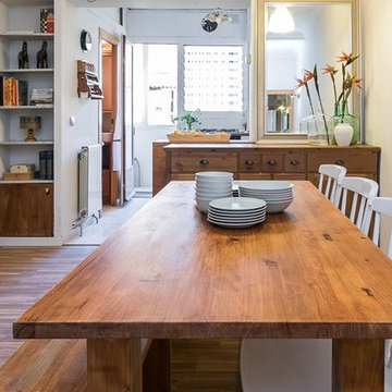 Comedor abierto vivienda Vila de Gracia