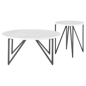 Kinsler 2-Piece Set, Occasional Table Set, Coffee Table & End Tab