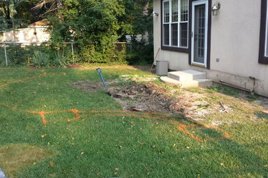 Patio Project (Before and After)