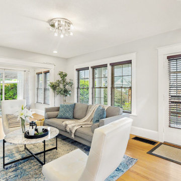The Sandy Blvd House - Staging