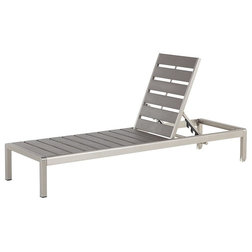 Contemporary Outdoor Chaise Lounges by Beliani LLC