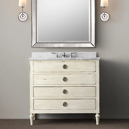 Customize Solid Wood Bathroom Vanity- - Products
