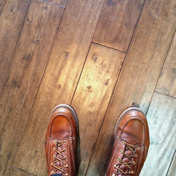 Our new wood flooring room called "Woodville" - Hardwood Flooring