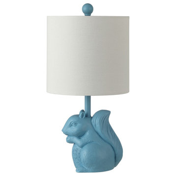 Safavieh Sunny Squirrel Lamp Blue