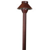 LED Small Hat Light BPL 303- Low Voltage in Rust Finish Set of 4