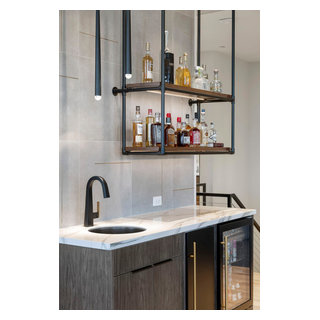 Rustling Oaks - Contemporary - Home Bar - Phoenix - by Niche Design Co ...