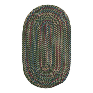 Colonial Mills Worley Oval Braided Rug, 12X16 - Contemporary - Area ...